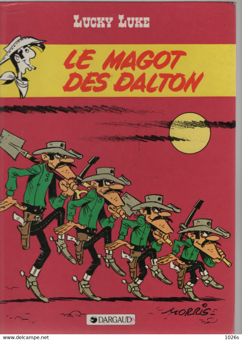B.D.LUCKY LUKE -  LE MAGOT DES DALTON - 1986 - Lucky Luke