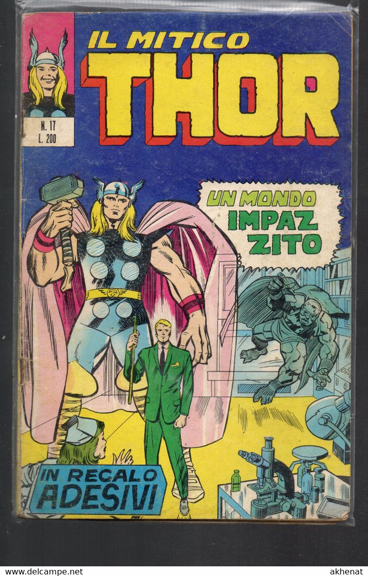 BIG - IL MITICO THOR . Ed. Corno 1971 Il N° 17 Usato .poco Fresco - Super Heroes