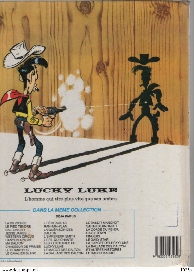 B.D.LUCKY LUKE -  LE RANCH MAUDIT -  E.O. 1986 - Lucky Luke