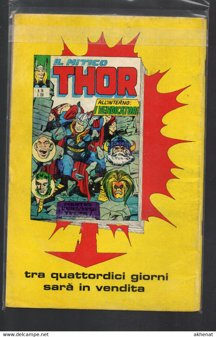 BIG - IL MITICO THOR . Ed. Corno 1972 Il N° 23 Usato . - Super Héros