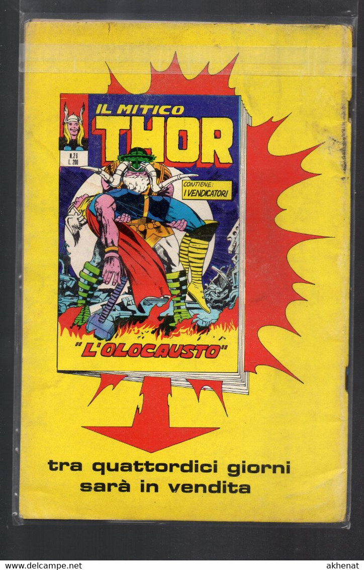 BIG - IL MITICO THOR . Ed. Corno 1972 Il N° 25 Usato . - Super Héros