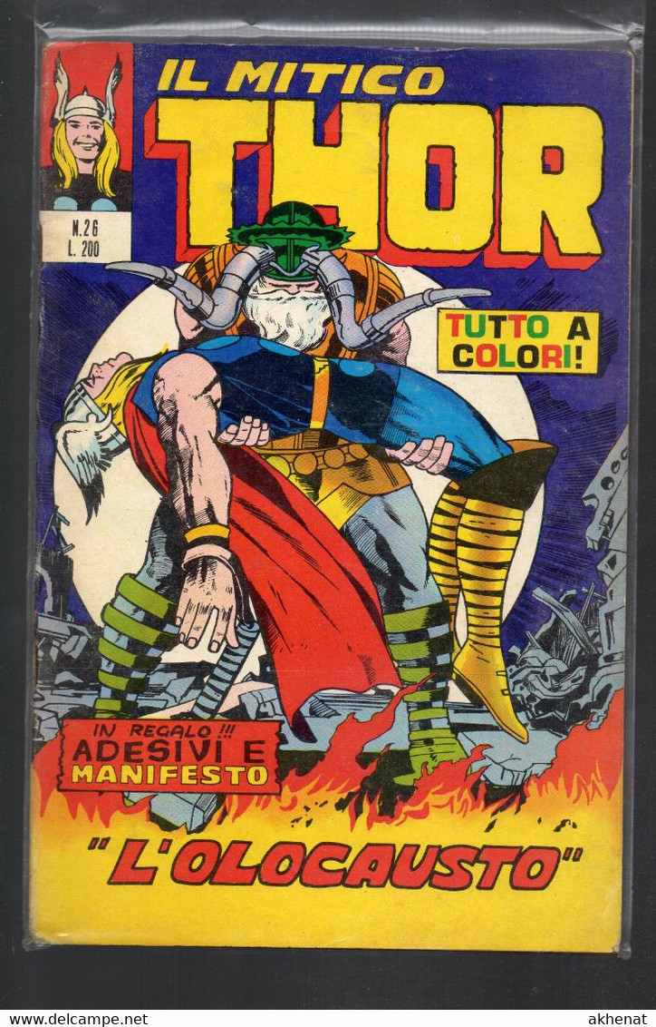 BIG - IL MITICO THOR . Ed. Corno 1972 Il N° 26 Usato . - Super Heroes