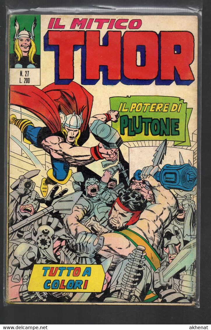 BIG - IL MITICO THOR . Ed. Corno 1972 Il N° 27 Usato . - Super Heroes