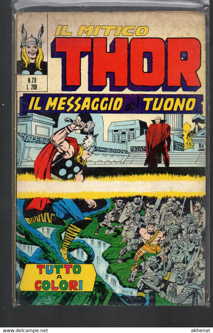 BIG - IL MITICO THOR . Ed. Corno 1972 Il N° 29 Usato . - Super Héros