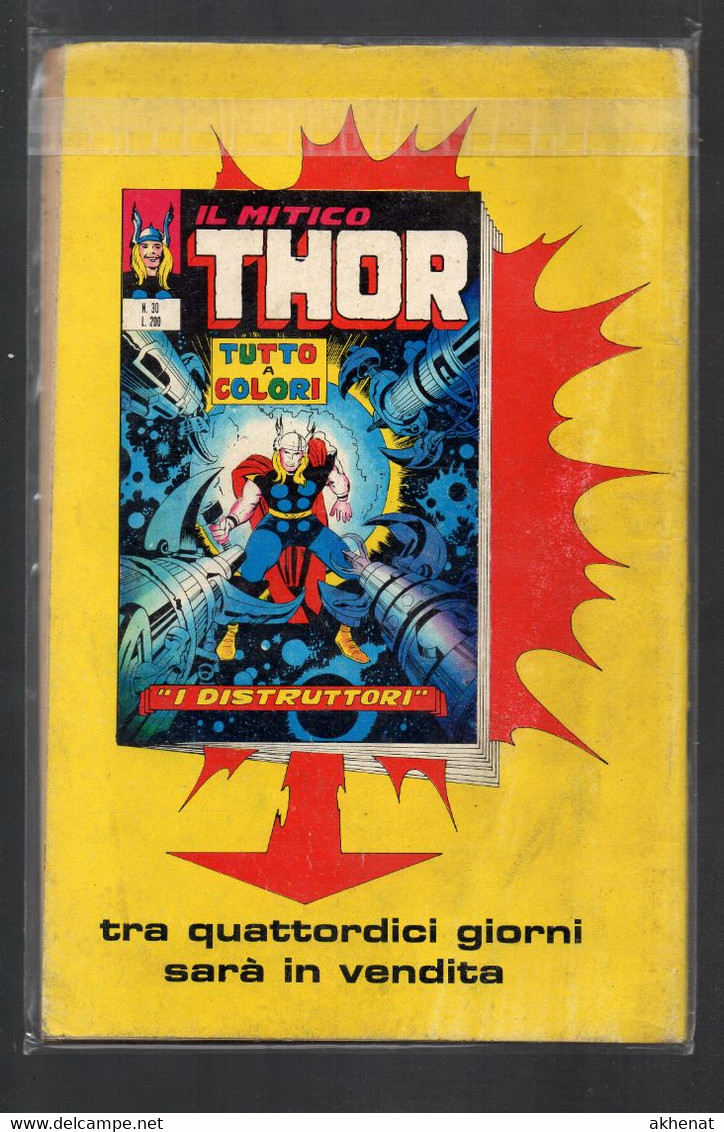 BIG - IL MITICO THOR . Ed. Corno 1972 Il N° 29 Usato . - Super Eroi