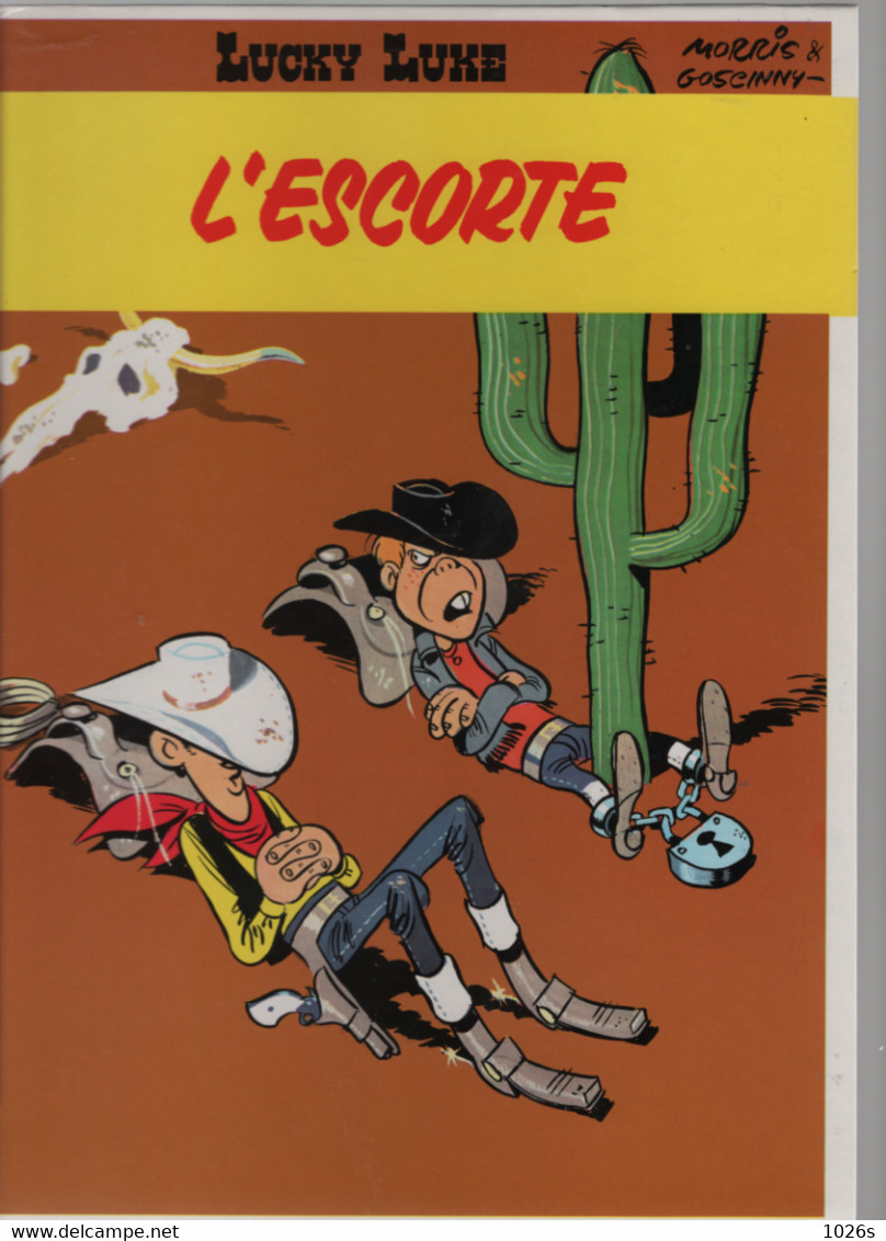 B.D.LUCKY LUKE -  L'ESCORTE-  1966 - Lucky Luke