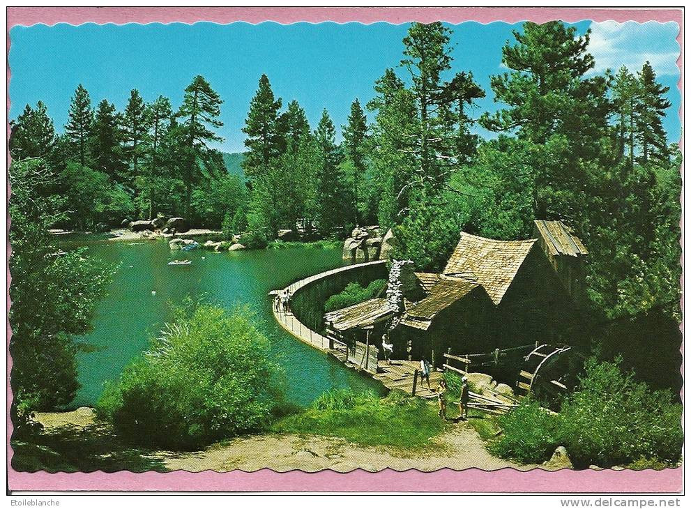 San Bernardino Mountains, California, Next Big Bear, Cedar Lake / Lac, Montagne, Moulin, Tournage De Film Et Serie TV - San Bernardino