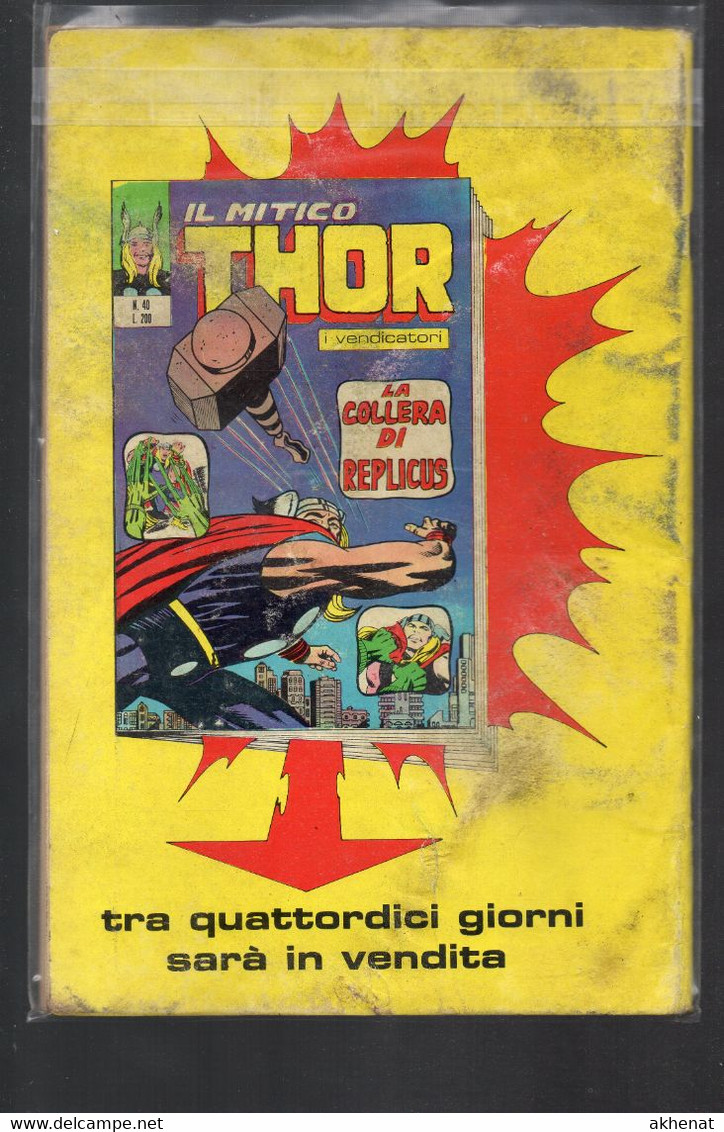 BIG - IL MITICO THOR . Ed. Corno 1972 Il N° 39 Usato . Difetti - Super Eroi