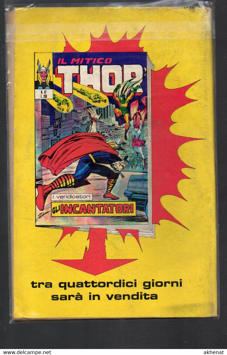 BIG - IL MITICO THOR . Ed. Corno 1972 Il N° 41 Usato . - Super Eroi