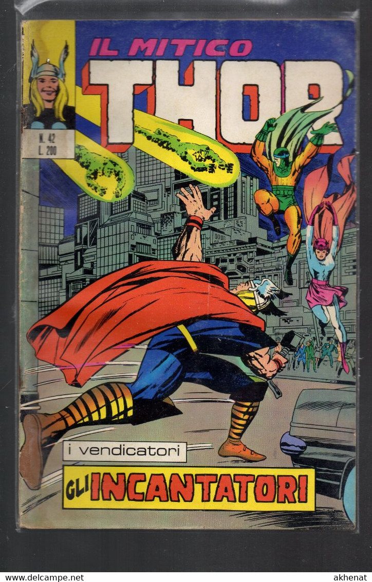 BIG - IL MITICO THOR . Ed. Corno 1972 Il N° 42 Usato . - Super Héros