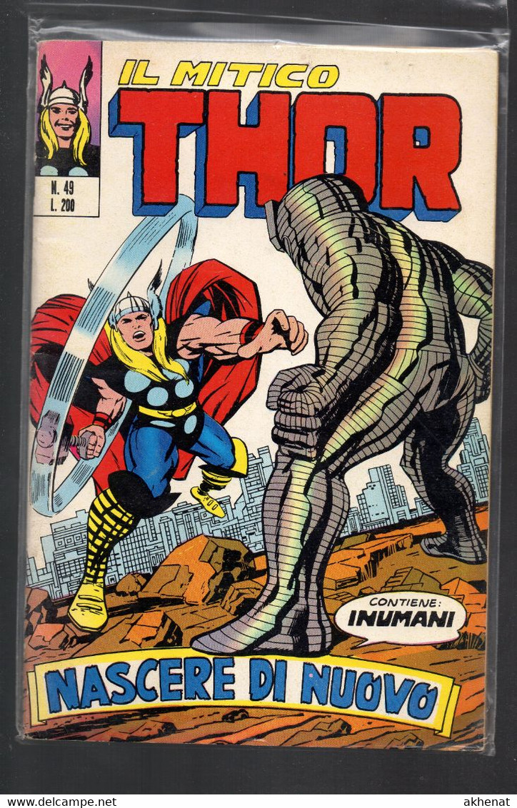 BIG - IL MITICO THOR . Ed. Corno 1973 Il N° 49 Usato . - Super Héros