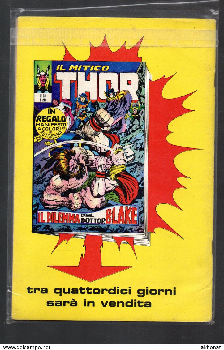 BIG - IL MITICO THOR . Ed. Corno 1973 Il N° 49 Usato . - Super Heroes