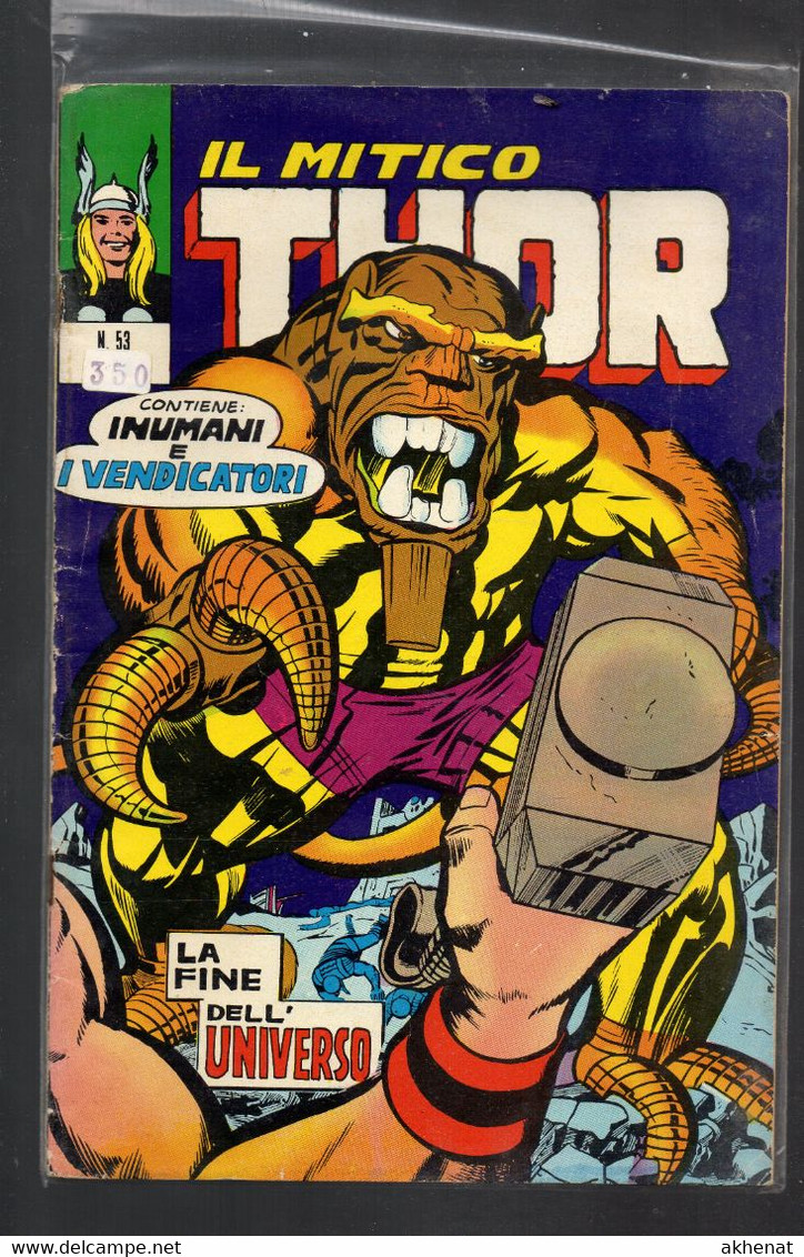 BIG - IL MITICO THOR . Ed. Corno 1973 Il N° 53 Usato . - Super Héros