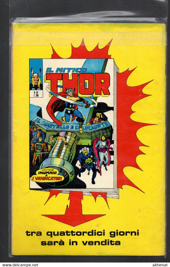 BIG - IL MITICO THOR . Ed. Corno 1973 Il N° 53 Usato . - Super Heroes