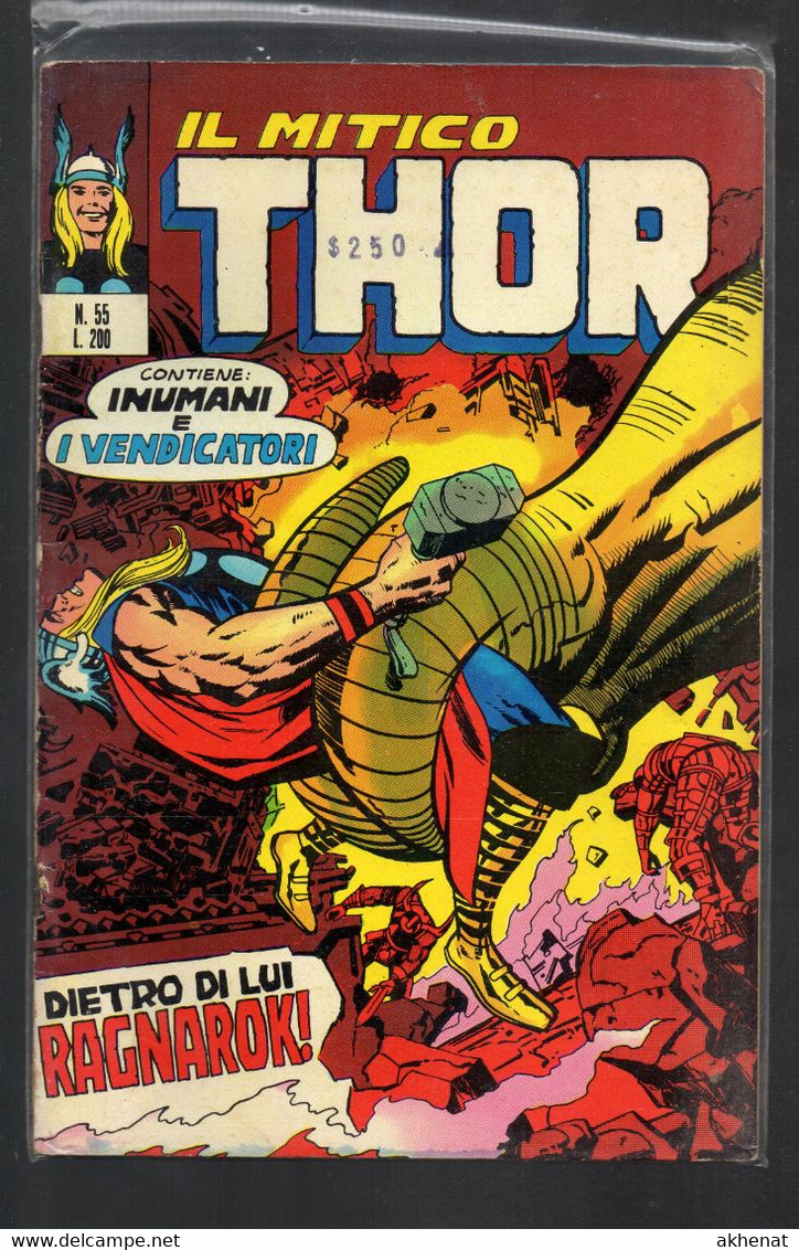 BIG - IL MITICO THOR . Ed. Corno 1973 Il N° 55 Usato . - Super Héros