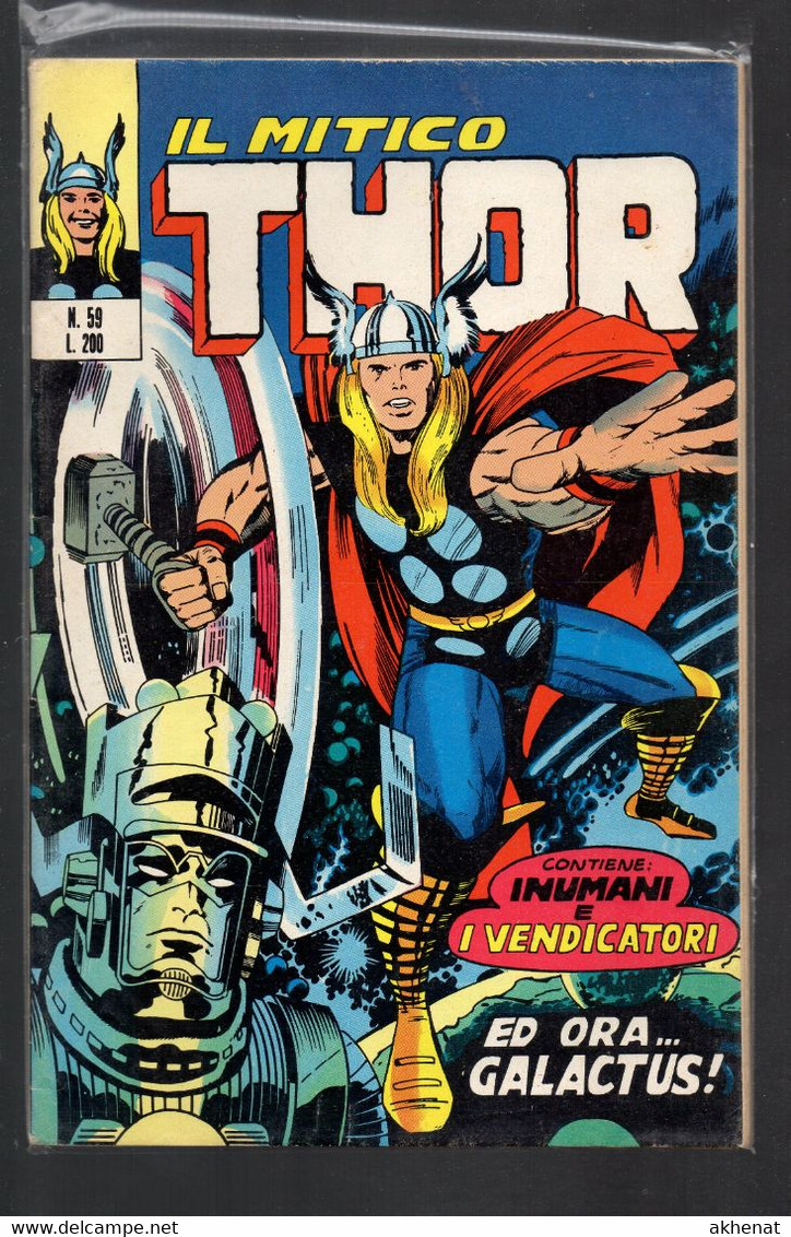 BIG - IL MITICO THOR . Ed. Corno 1973 Il N° 59 Usato . - Super Eroi