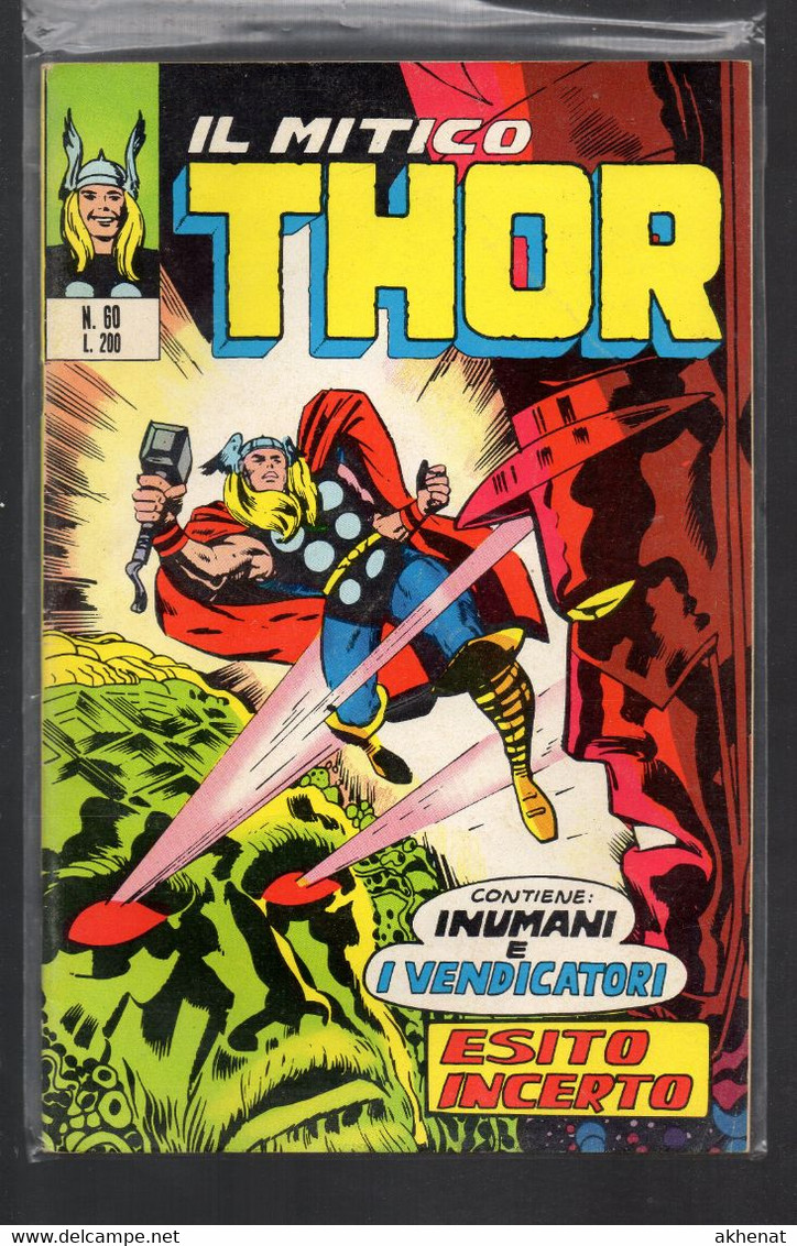 BIG - IL MITICO THOR . Ed. Corno 1973 Il N° 60 Usato . - Super Eroi