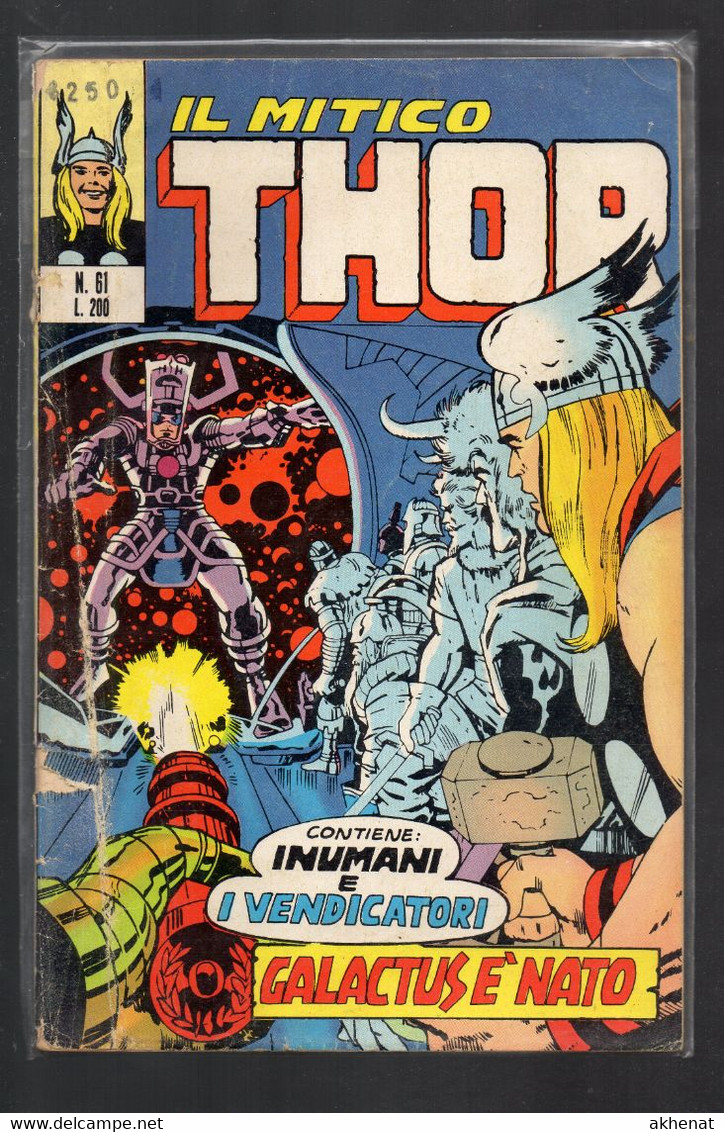 BIG - IL MITICO THOR . Ed. Corno 1973 Il N° 61 Usato . Difetti - Super Heroes