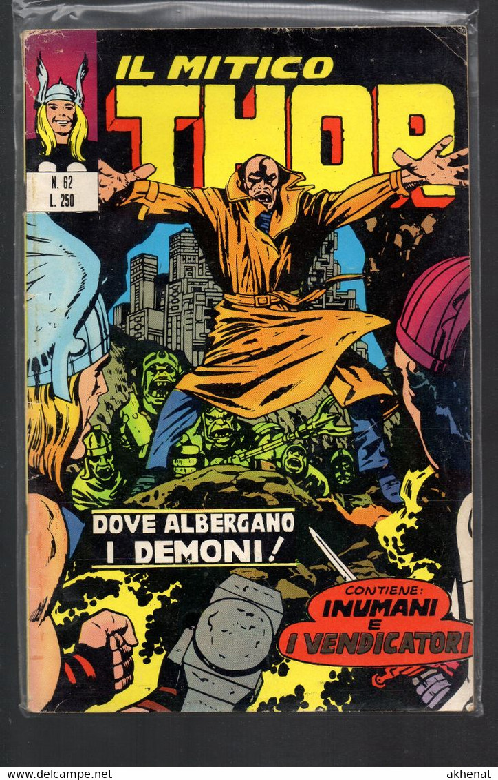 BIG - IL MITICO THOR . Ed. Corno 1973 Il N° 62 Usato . - Super Héros