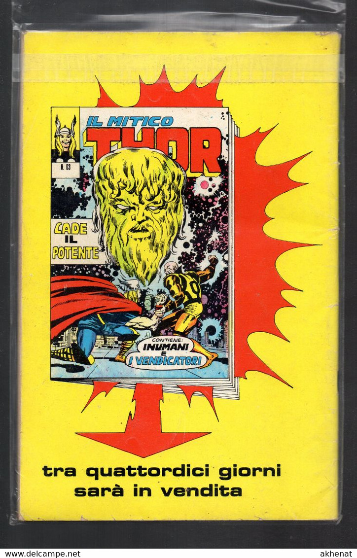 BIG - IL MITICO THOR . Ed. Corno 1973 Il N° 62 Usato . - Super Eroi