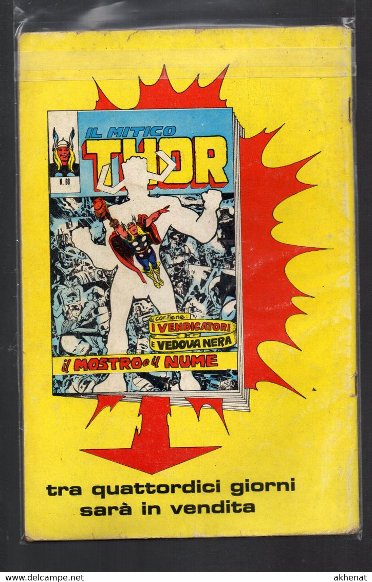 BIG - IL MITICO THOR . Ed. Corno 1973 Il N° 67 Usato . Difetti - Super Héros