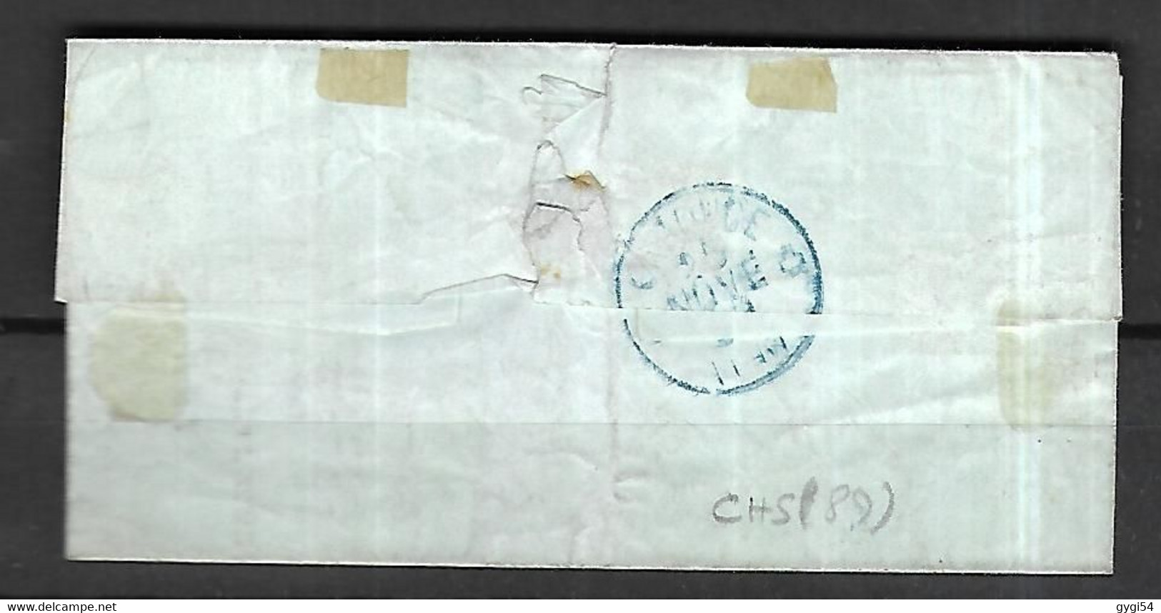 SUISSE  Postes Fédérales  N° 14 SEUL SUR LETTRE Pour Carouge Le 25 Novembre 1852 - 1843-1852 Federal & Cantonal Stamps