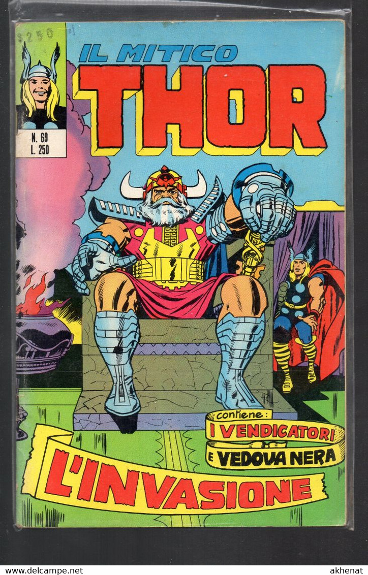 BIG - IL MITICO THOR . Ed. Corno 1973 Il N° 69 Usato . - Super Heroes