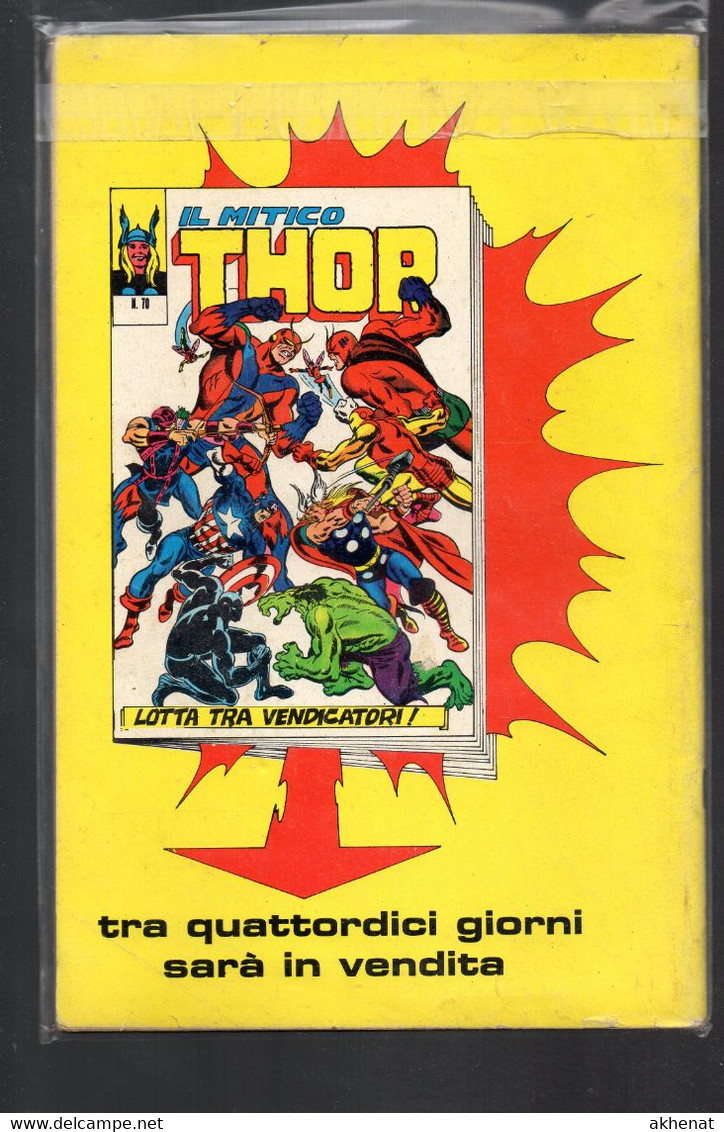 BIG - IL MITICO THOR . Ed. Corno 1973 Il N° 69 Usato . - Super Eroi