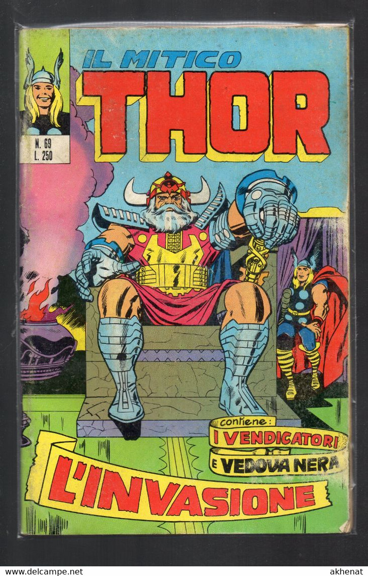 BIG - IL MITICO THOR . Ed. Corno 1973 Il N° 69 Usato . - Super Héros