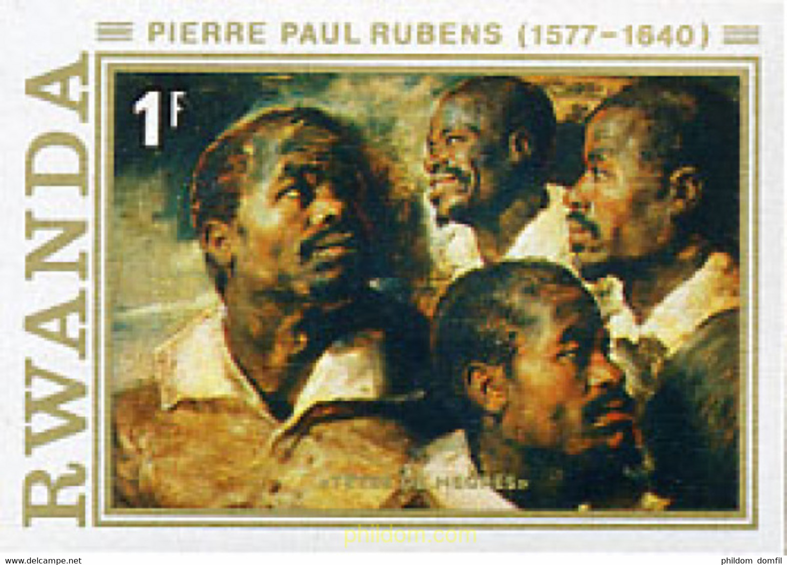 222022 MNH RUANDA 1977 400 ANIVERSARIO DEL NACIMIENTO DE RUBENS - 1970-1979