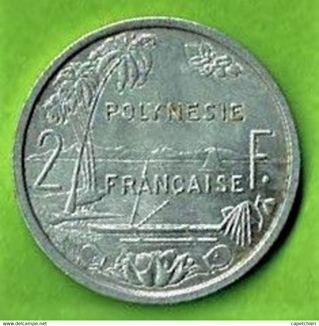 POLYNESIE FRANCAISE / 2 FRANCS / 1979 / ALU - Frans-Polynesië