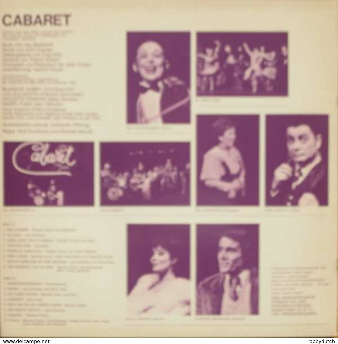 * LP *  CABARET (Originalaufnahme) Austria 1970 EX-) - Musicals