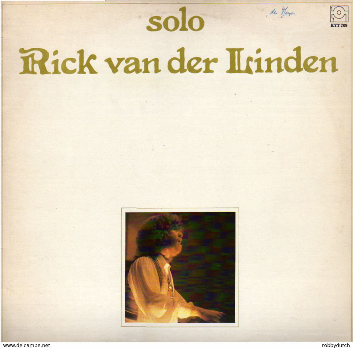 * LP *  RICK VAN DER LINDEN - SOLO (Holland 1981) - Strumentali