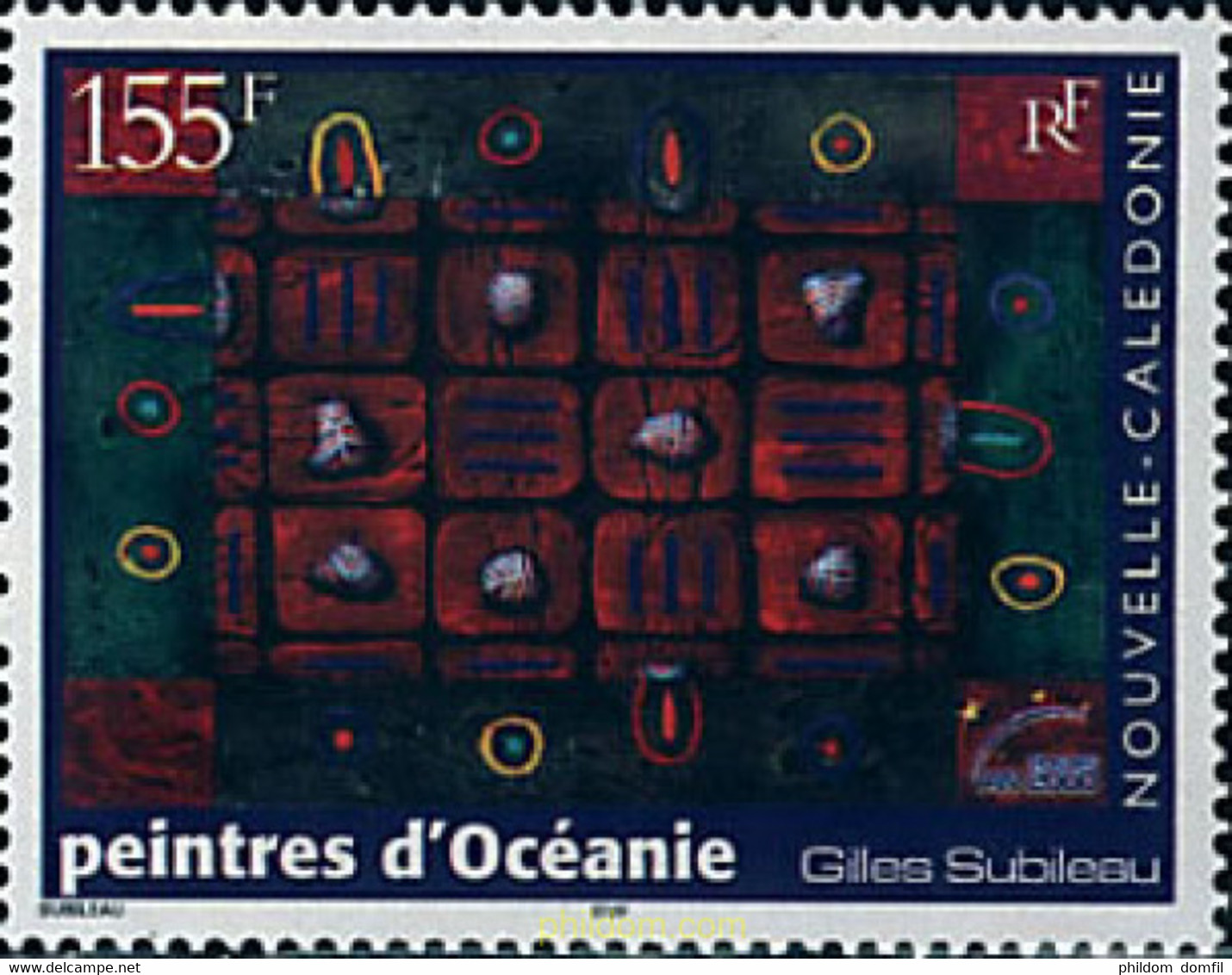 69298 MNH NUEVA CALEDONIA 2000 PINTURA DE OCEANIA - Oblitérés
