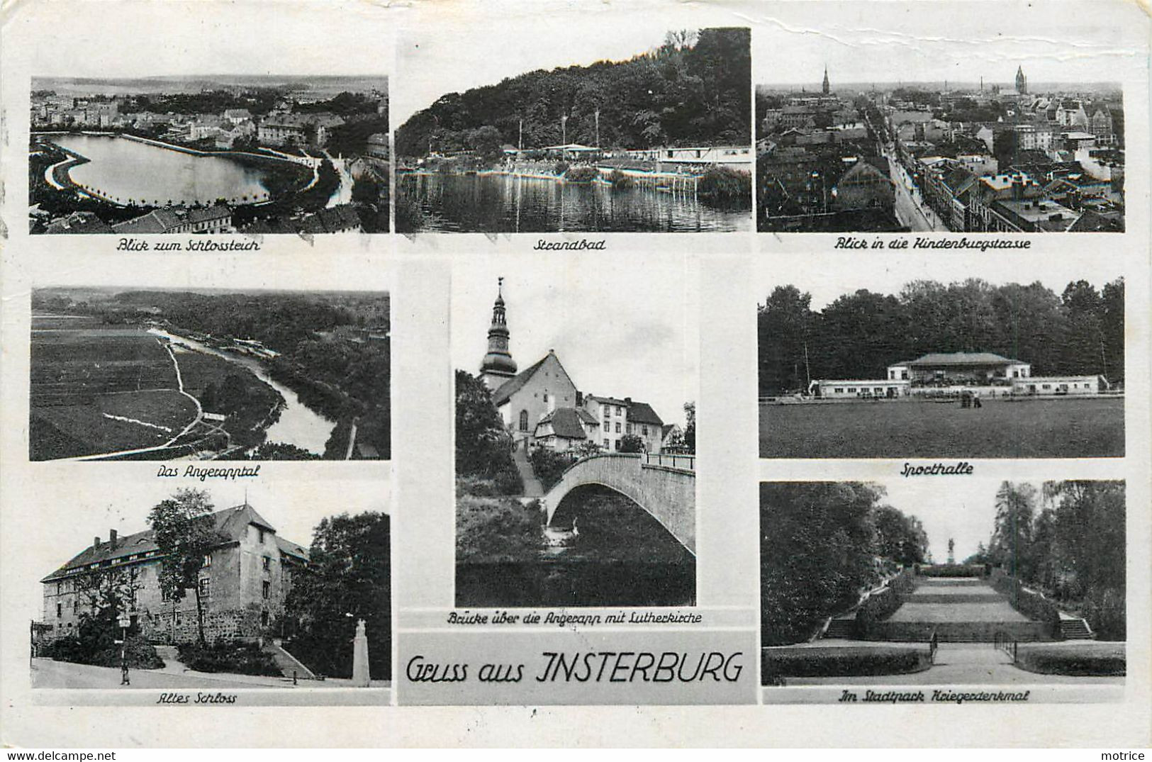 GRUSS AUS INSTERBURG - Carte Multi-vues. - Ostpreussen