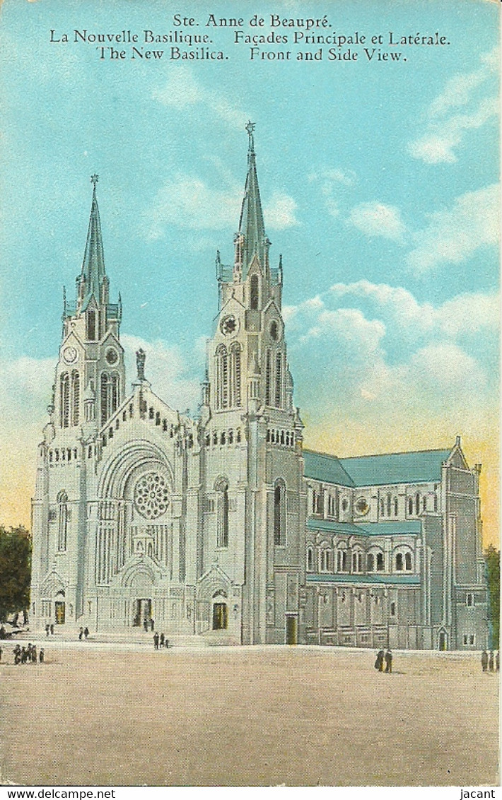 Ste Anne De Beaupré - La Nouvelle Basilique - Ste. Anne De Beaupré