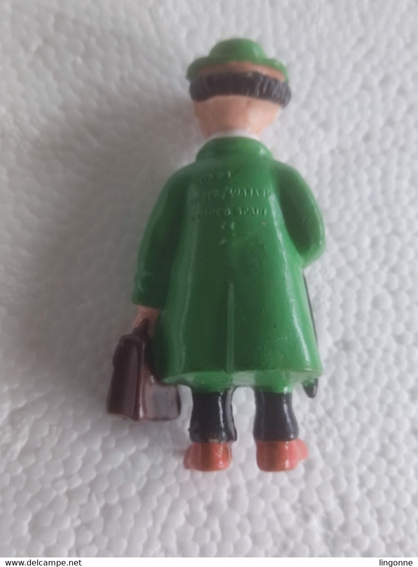 1984 FIGURINE TINTIN COMICS SPAIN LE CAPITAINE HADDOCK TOURNESOL DUPONT 8 cm env