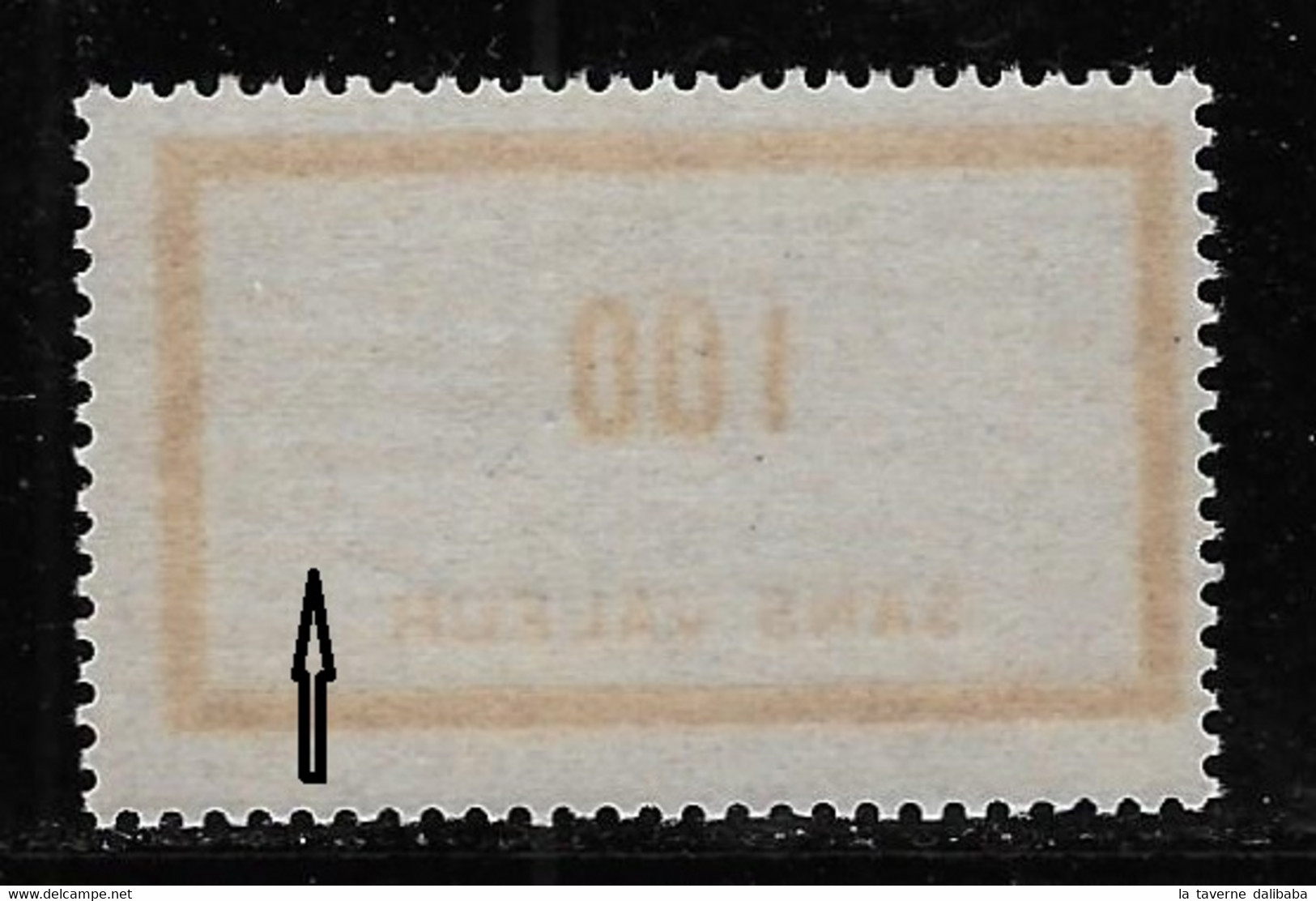 TIMBRES FICTIFS EMISSION DE 1945 N° F60 100 CARMIN NEUF ** TRES RARE TB COTE 45 € - Phantom