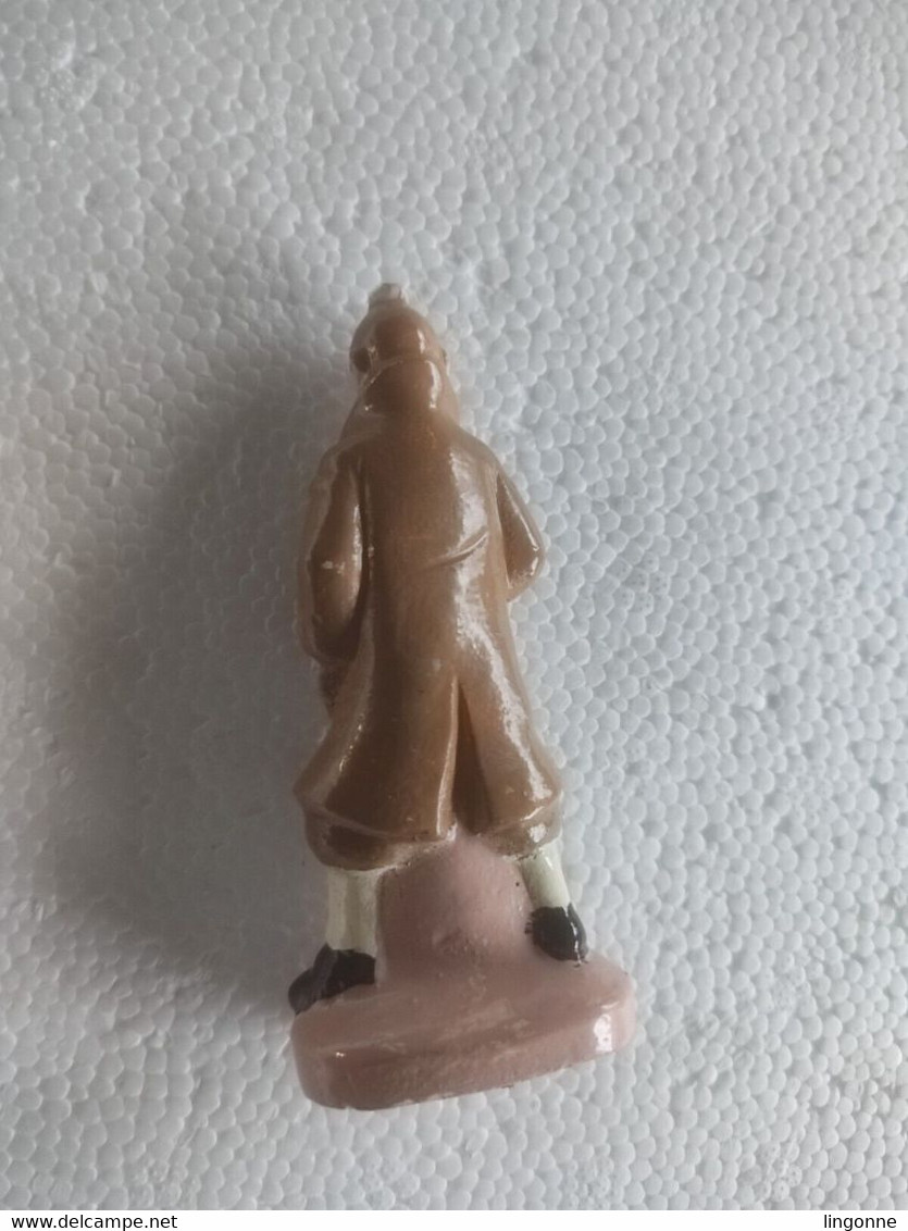 Figurines Plâtre TINTIN Et MILOU De Mako Moulage 80/90 Haut 10 Cm Et 5 Cm Env - Tintin
