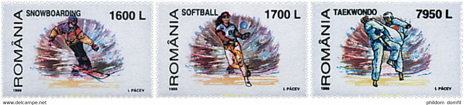 69538 MNH RUMANIA 1999 NUEVOS DEPORTES OLIMPICOS - Sin Clasificación