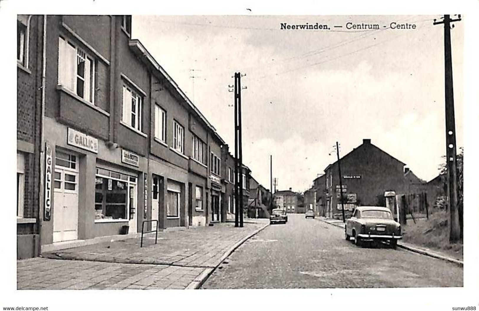 Neerwinden - Centrum Centre (oldtimer Uitg. Winkel Bottu) - Landen