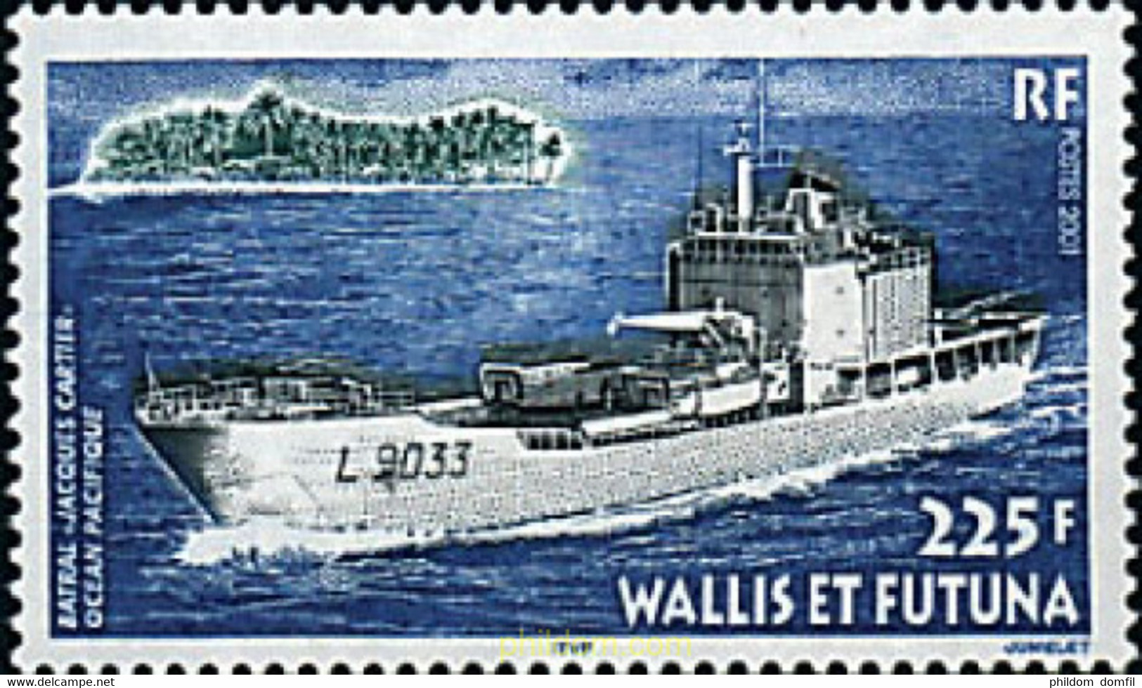 73508 MNH WALLIS Y FUTUNA 2001 BARCO - Gebruikt