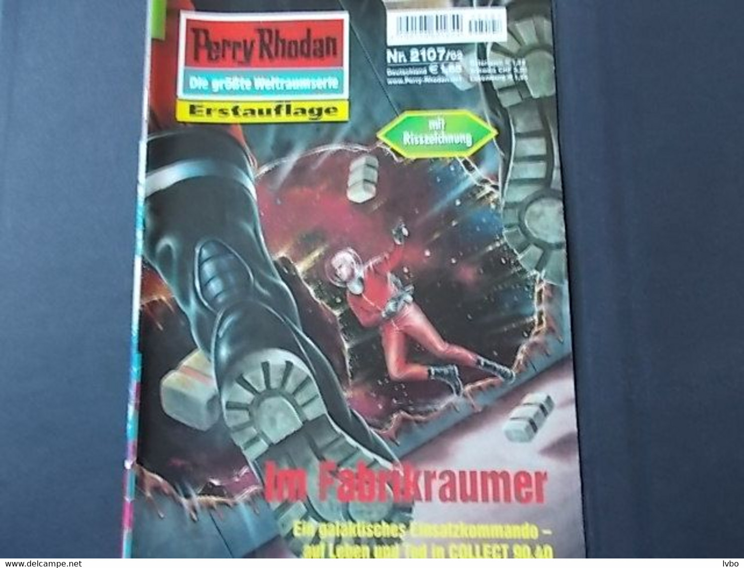Perry Rhodan Nr 2107 Erstauflage Im Fabrikraumer - Fantascienza