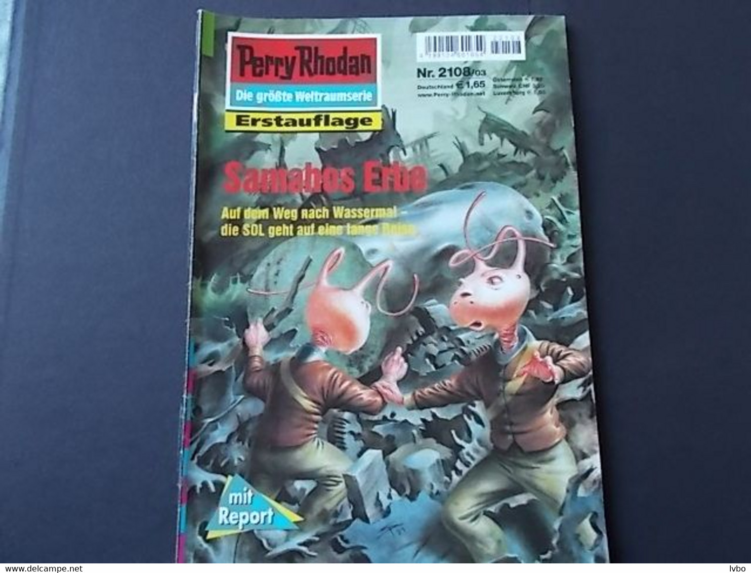 Perry Rhodan Nr 2108 Erstauflage Samahos Erbe - Sciencefiction