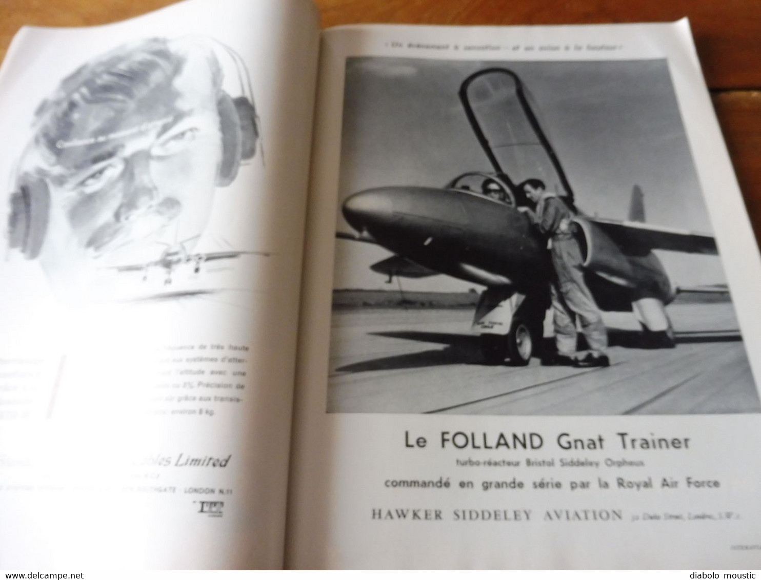 1961 INTERAVIA   (aviation ) - Le BOEING 727 ; Avions de combats; Fusées, engins et véhicules spatiaux  ; Etc