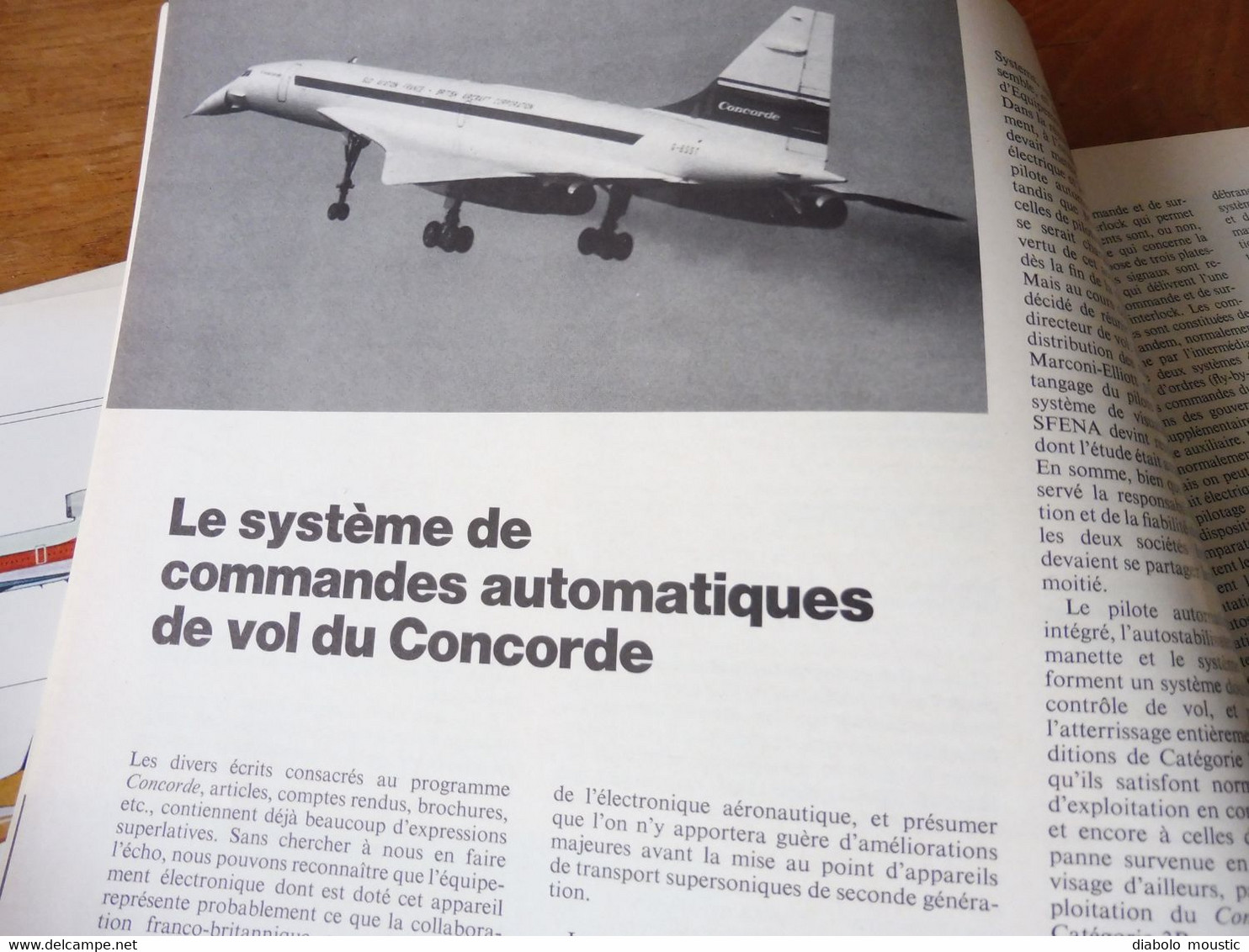 1972 INTERAVIA   (aviation ) - Le Système Automatique De Commandes Du Concorde;  Corvette ; Le F1 ; Etc - Aviation