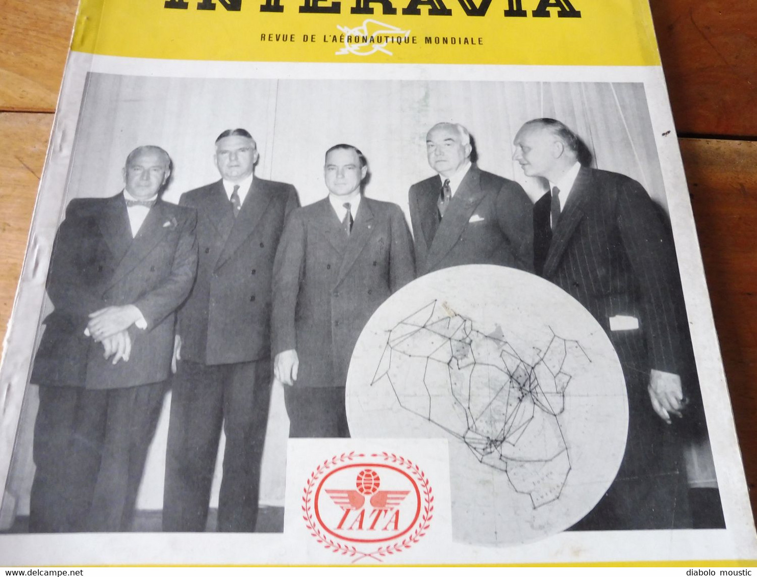 1952 INTERAVIA   (aviation ) -  Mort D'un Avion ; Le DC-3;  Bataille Aérienne En Corée ;  Etc - Aviation