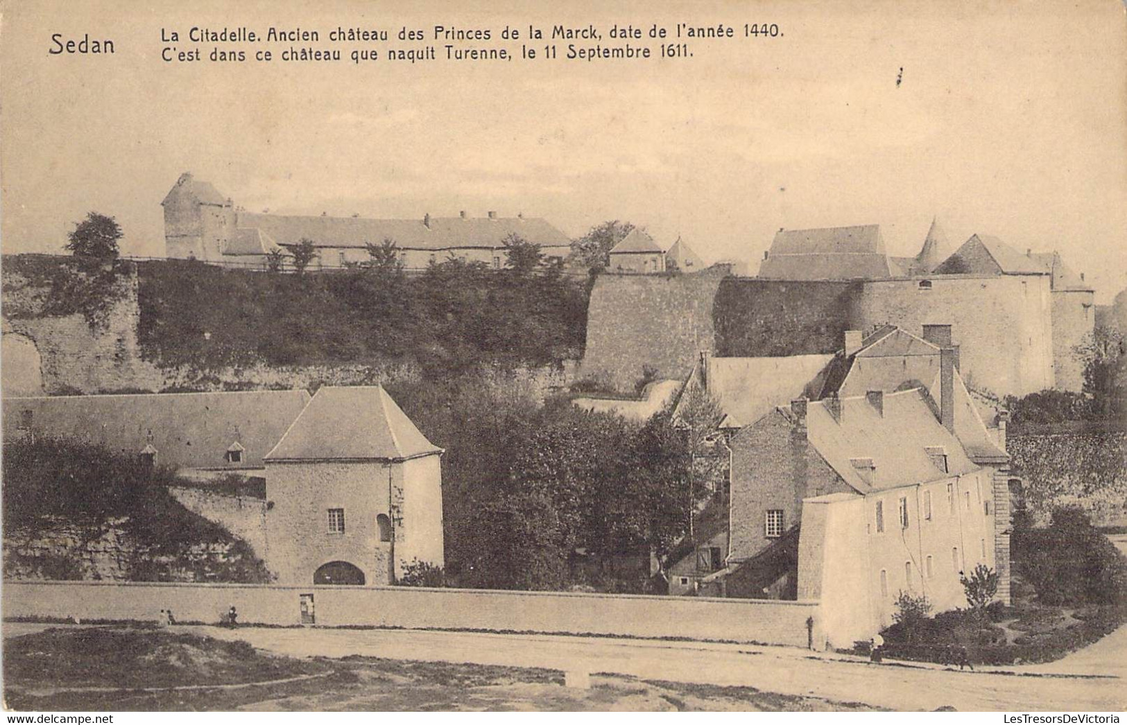 CPA France - Ardennes - Sedan - La Citadelle - Ancien Chateau Des Princes De La Marck - Année 1440 - J. Winling Edit. - Sedan