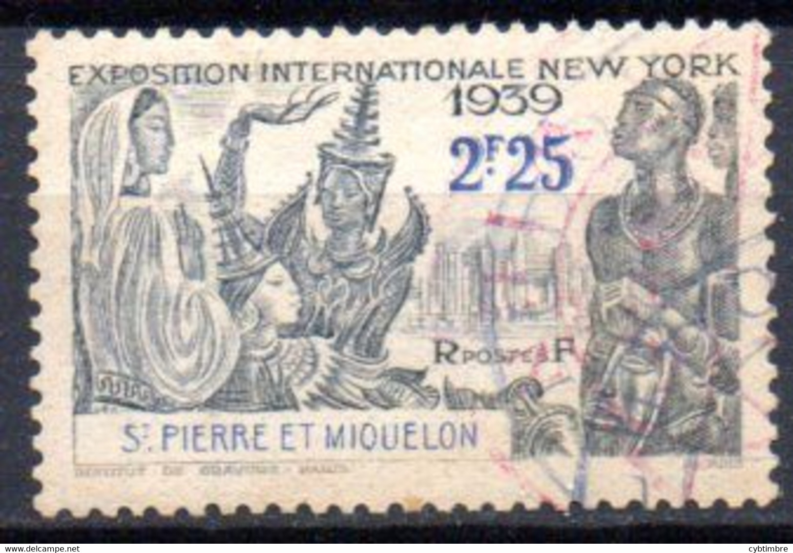 Saint Pierre Et Miquelon: Yvert N° 190 - Used Stamps