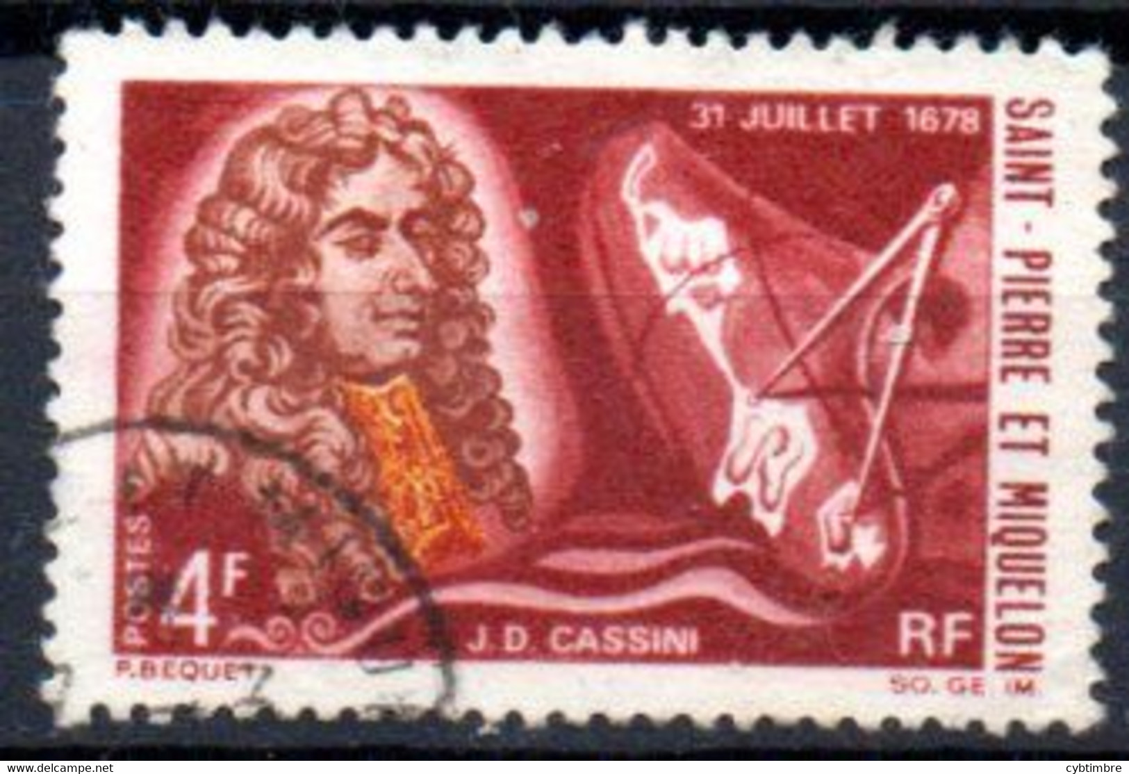 Saint Pierre Et Miquelon: Yvert N° 380 - Used Stamps